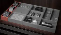 باکس چرمی ترکیبی سری 1 فرنچ استایل 10 سانتی فانتونی J917, J937 و J957