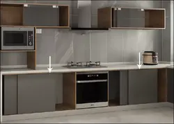 مکانیزم تاپ لاین TM3 دو درب توکارچوبی بدون پروفیل کف با عرض ۲۴۰ فانتونی K524