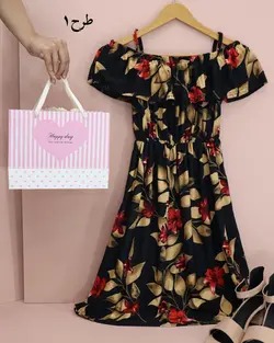 پیراهن بندی طرحدار کدc943