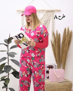 ست تیشرت شلوارک نخی کدc885