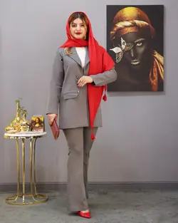 ست کت شلوارb980