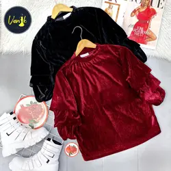 مخمل آستین چین b819