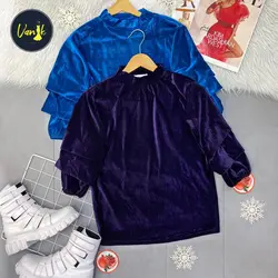 مخمل آستین چین b819