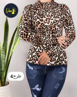 یقه اسکی طرحدار کدB426