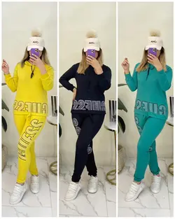 هودی شلوار نگین دار کد d705