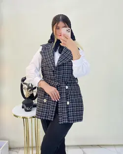 ست دو تیکه شنل کد d677