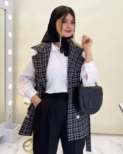 ست دو تیکه شنل کد d677