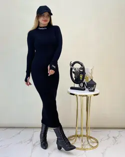 پیراهن گلدوزی کد d635