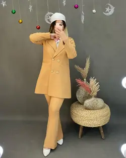 ست کت و شلوار 4 دکمه d570