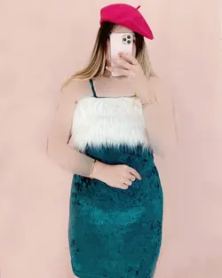 پیراهن مخمل کد d540