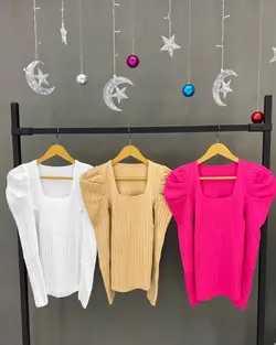 بلوز یقه خشتی کد d424