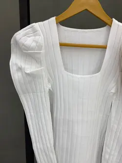 بلوز یقه خشتی کد d424