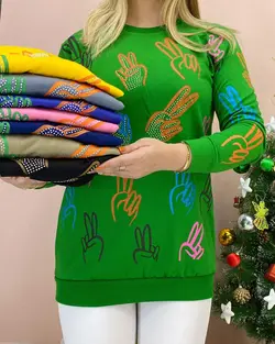 بلوز انگشتی کد d447