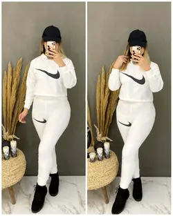 ست کراپ شلوار سفید کدd163