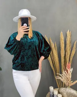 نیم تنه مخمل کدd108