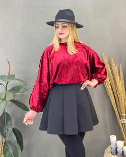 نیم تنه مخمل کدd108