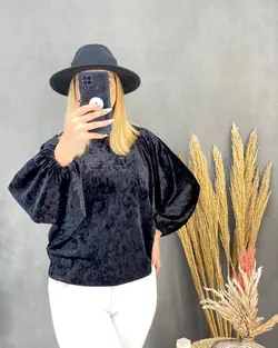 نیم تنه مخمل کدd108