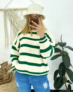 بلوز بافت راه راه d128