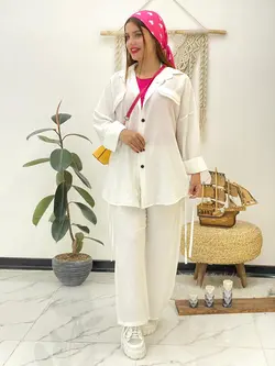 ست مانتو شلوار آوا C950