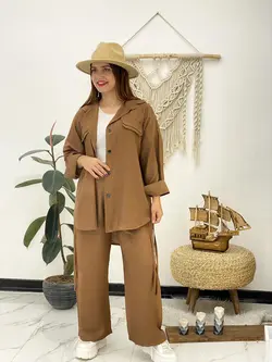 ست مانتو شلوار آوا C950