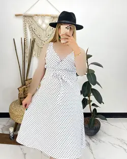 پیراهن خالدار c968