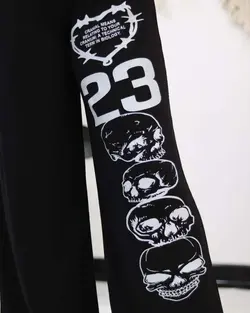 ست کراپ شلوار طرحدارکدc790