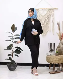 ست مانتو شلوار لنین  کدc760