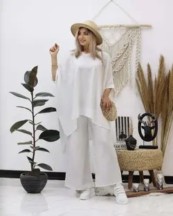 ست مانتو شلوار پانچ کدc771