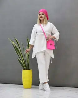 ست مانتو شلوار کاترین کدc724