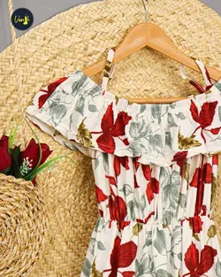 پیراهن ساحلی کوتاه c443