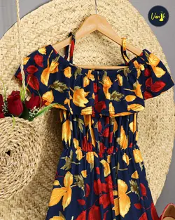 پیراهن ساحلی کوتاه c443