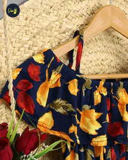 پیراهن ساحلی کوتاه c443