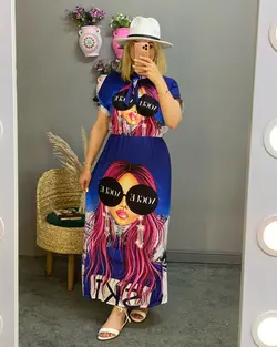 پیراهن ساحلی C591