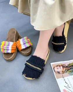 صندل مکرومه پهن c645