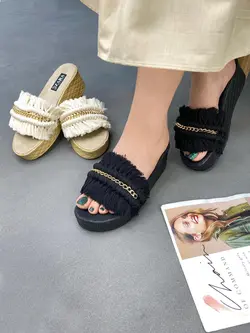 صندل مکرومه پهن c645