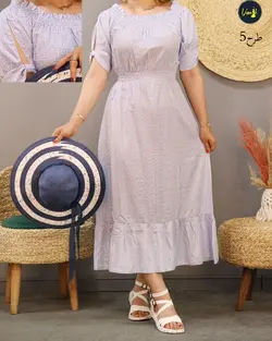 پیراهن ساحلی c485