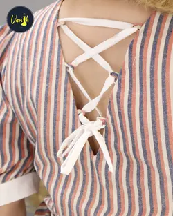 پیراهن راه راه c433