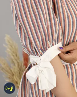 پیراهن راه راه c433