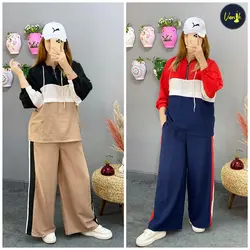 ست هودی شلواربگ C207