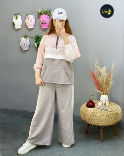 ست هودی شلواربگ C207