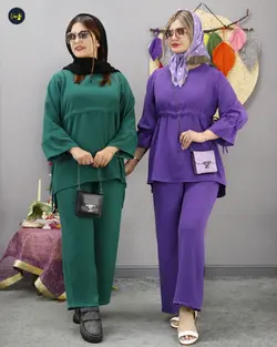 ست مانتو ابروبادی c414