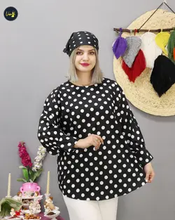 شومیز توپ توپی c382