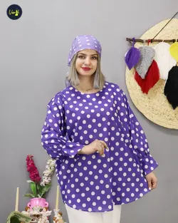 شومیز توپ توپی c382