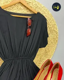 پیراهن ساحلی کمرکش a400