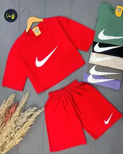 ست نیم تنه شلوارک c140