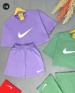 ست نیم تنه شلوارک c140