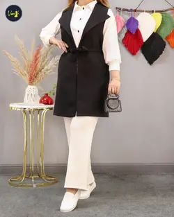 ست دوتیکه سارافون شومیز C77