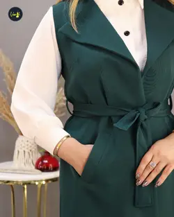 ست دوتیکه سارافون شومیز C77