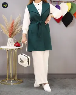 ست دوتیکه سارافون شومیز C77