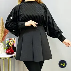 بلوزمخمل آستین کیمینوc83